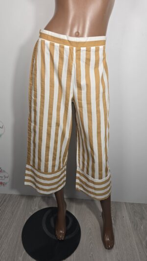 Pantalone tenzenis taglia S a pinocchietto vita alta