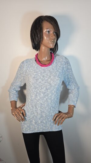 Maglione color celeste taglia M/L